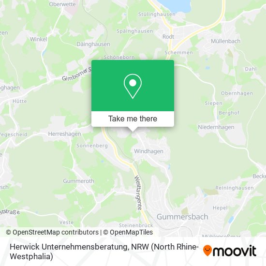 Herwick Unternehmensberatung map