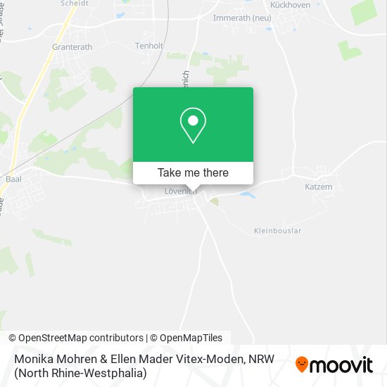 Monika Mohren & Ellen Mader Vitex-Moden map