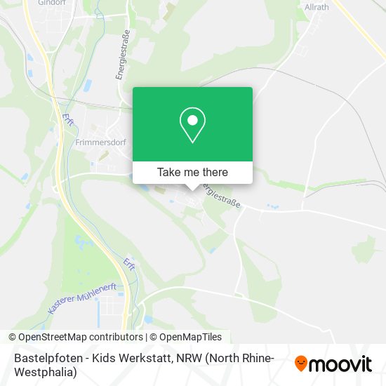 Bastelpfoten - Kids Werkstatt map