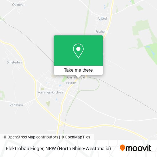 Карта Elektrobau Fieger