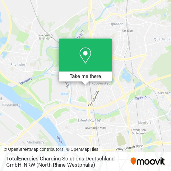 TotalEnergies Charging Solutions Deutschland GmbH map