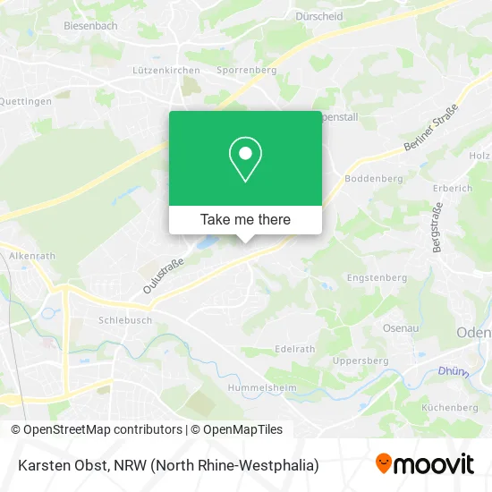 Karsten Obst map