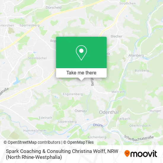 Карта Spark Coaching & Consulting Christina Wolff