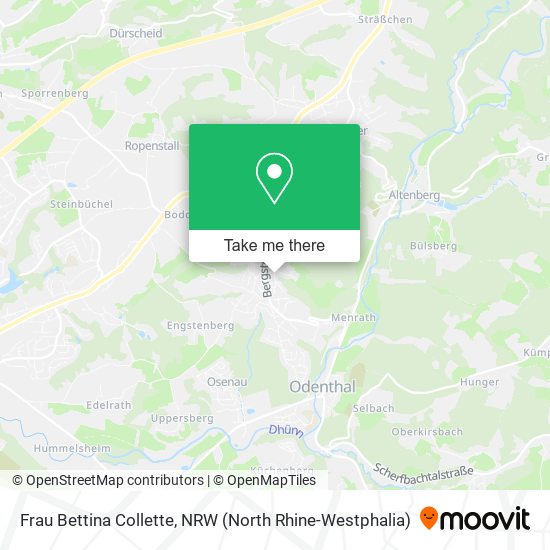 Frau Bettina Collette map