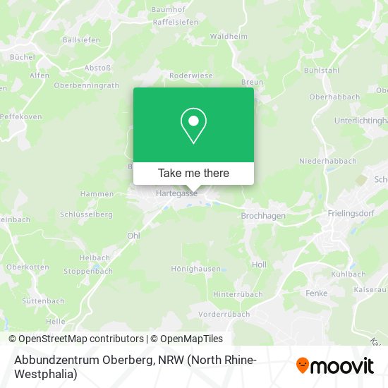 Abbundzentrum Oberberg map