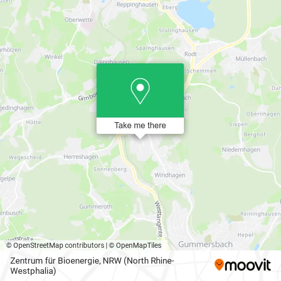 Карта Zentrum für Bioenergie