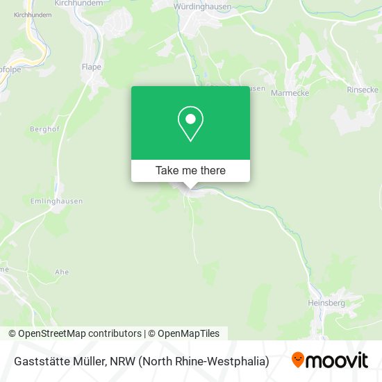 Gaststätte Müller map