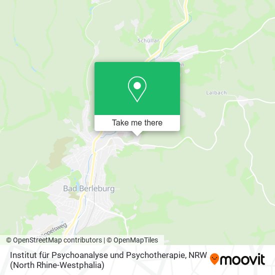 Institut für Psychoanalyse und Psychotherapie map