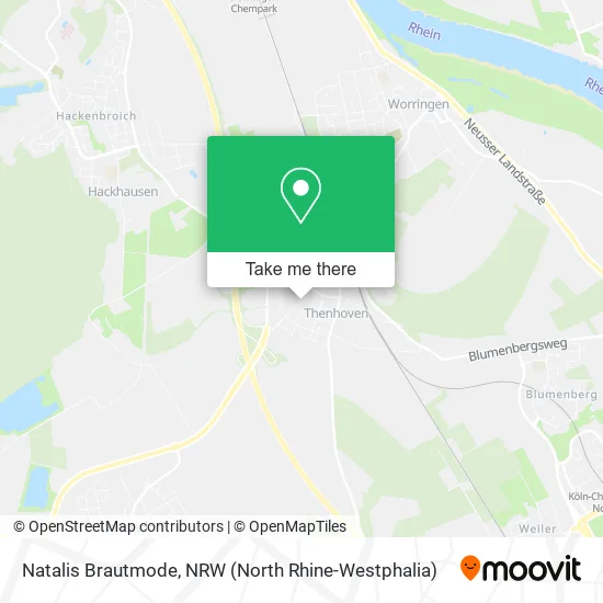 Карта Natalis Brautmode