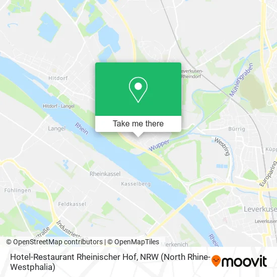 Карта Hotel-Restaurant Rheinischer Hof