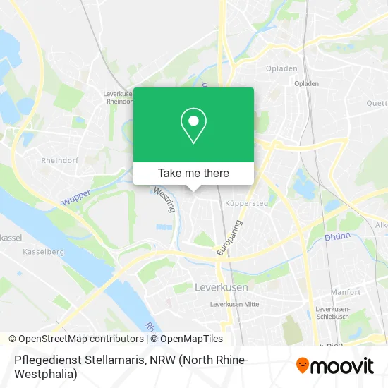 Карта Pflegedienst Stellamaris