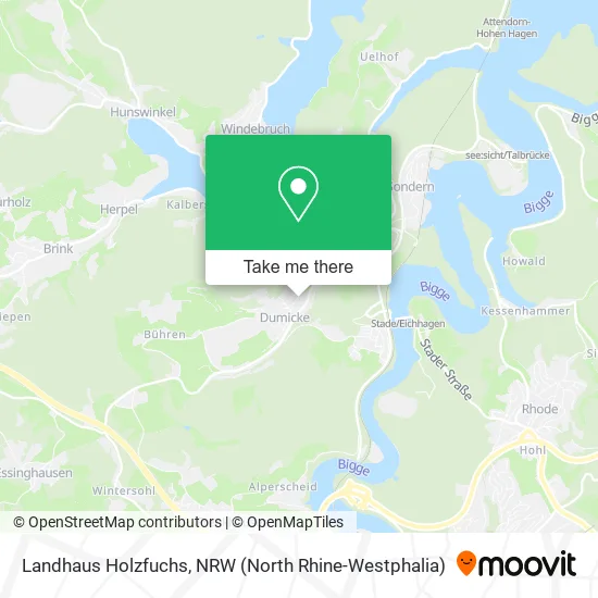 Карта Landhaus Holzfuchs