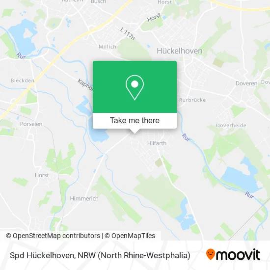 Карта Spd Hückelhoven