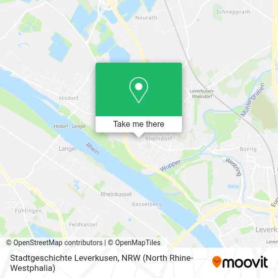 Stadtgeschichte Leverkusen map