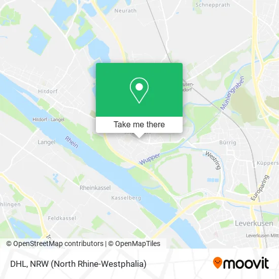 Карта DHL