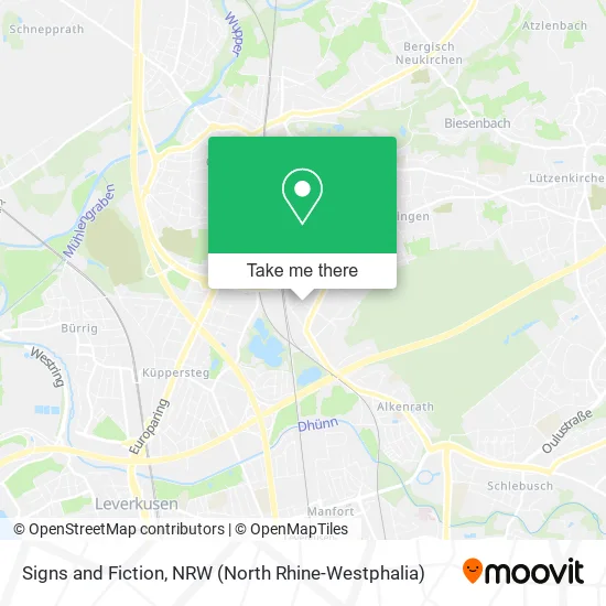 Карта Signs and Fiction