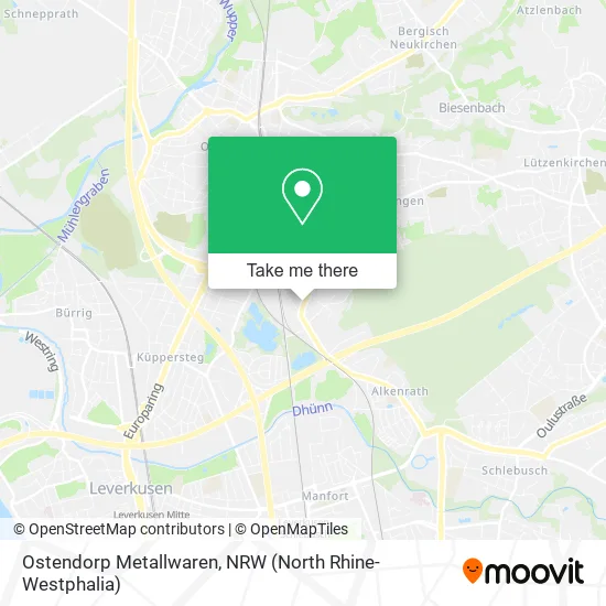 Карта Ostendorp Metallwaren