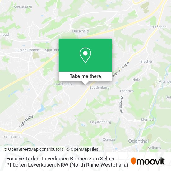 Fasulye Tarlasi Leverkusen Bohnen zum Selber Pflücken Leverkusen map