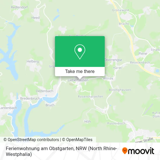 Ferienwohnung am Obstgarten map