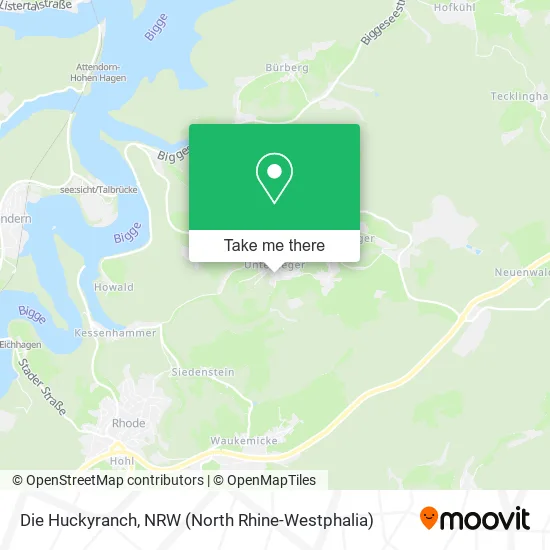 Карта Die Huckyranch