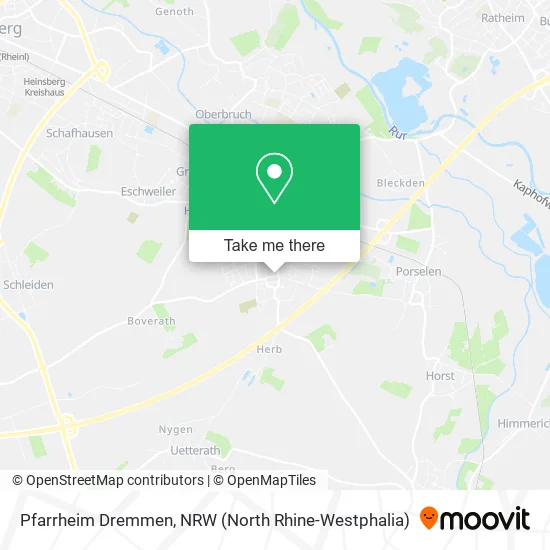 Pfarrheim Dremmen map