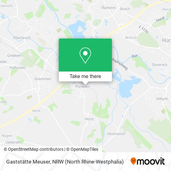 Gaststätte Meuser map