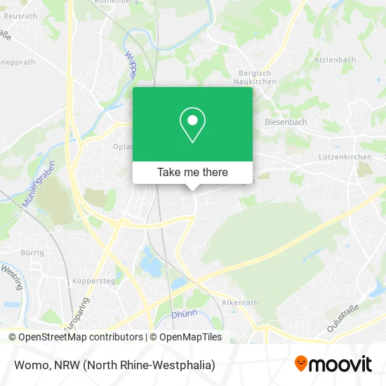 Карта Womo