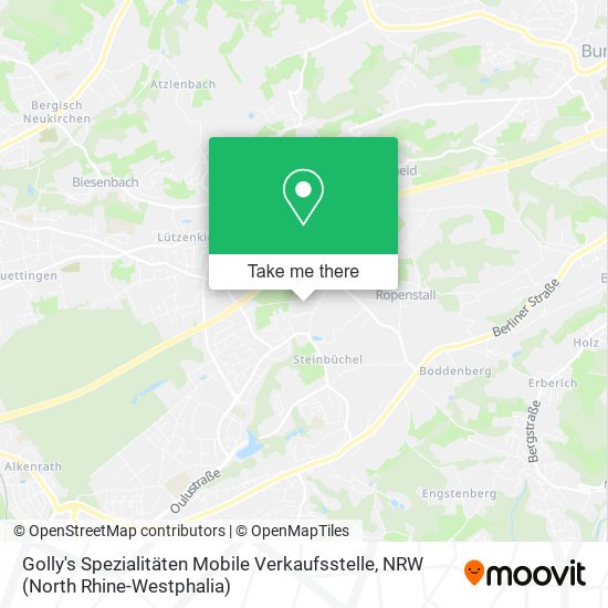 Golly's Spezialitäten Mobile Verkaufsstelle map