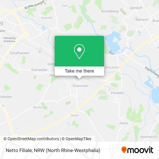 Netto Filiale map