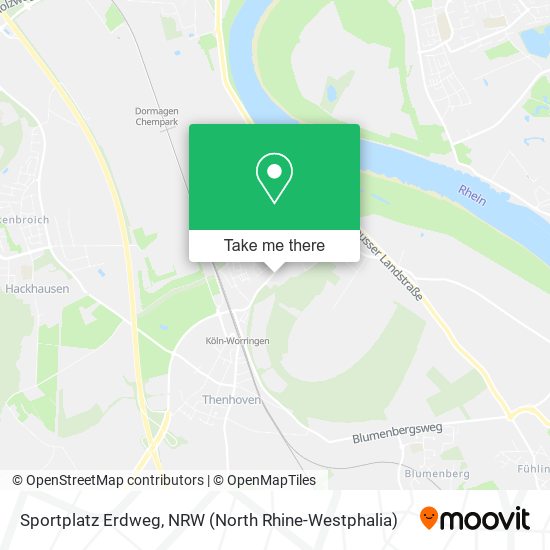 Карта Sportplatz Erdweg