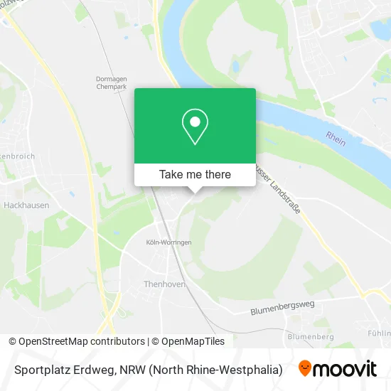 Карта Sportplatz Erdweg