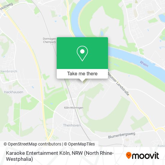 Karaoke Entertainment Köln map