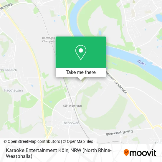 Карта Karaoke Entertainment Köln