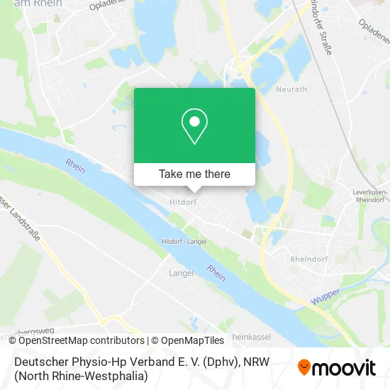 Карта Deutscher Physio-Hp Verband E. V. (Dphv)