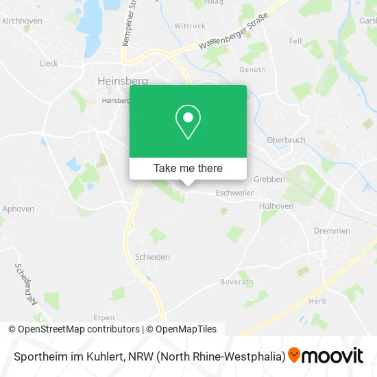 Карта Sportheim im Kuhlert