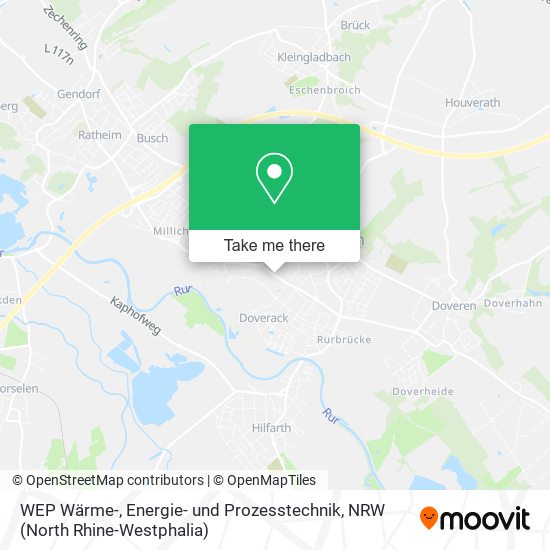 WEP Wärme-, Energie- und Prozesstechnik map