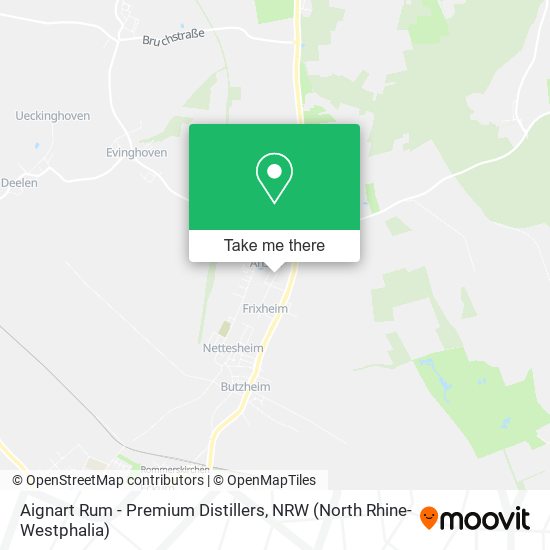 Aignart Rum - Premium Distillers map