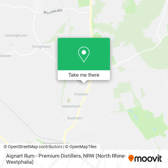 Карта Aignart Rum - Premium Distillers