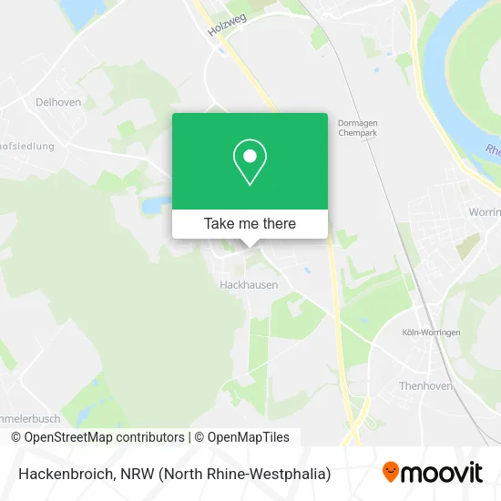 Карта Hackenbroich