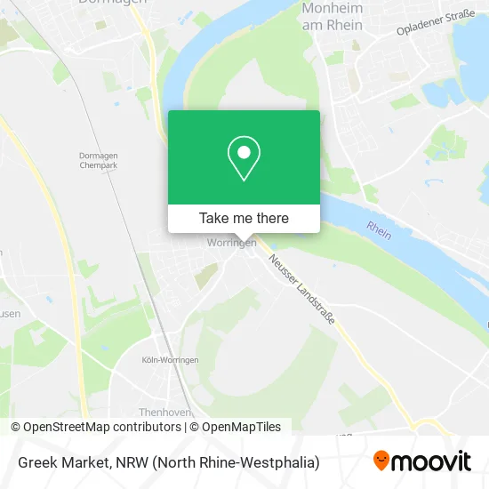 Карта Greek Market