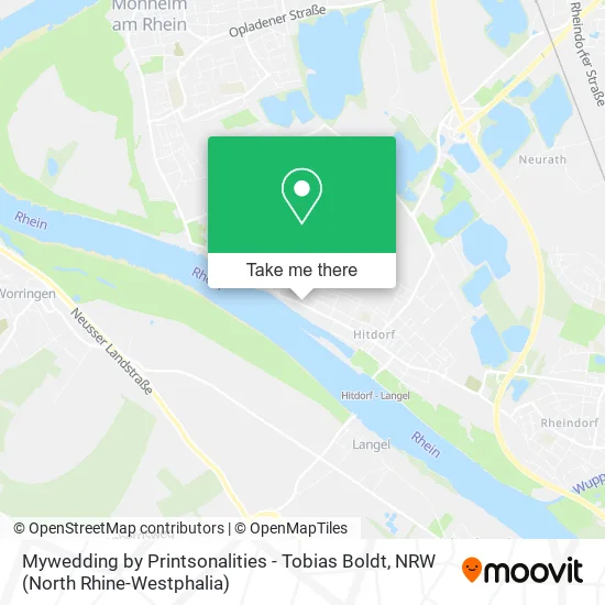 Карта Mywedding by Printsonalities - Tobias Boldt