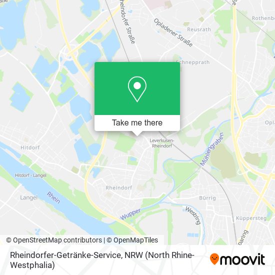 Карта Rheindorfer-Getränke-Service