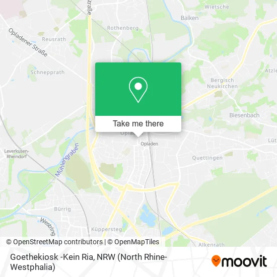 Карта Goethekiosk -Kein Ria