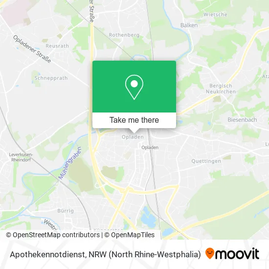 Apothekennotdienst map