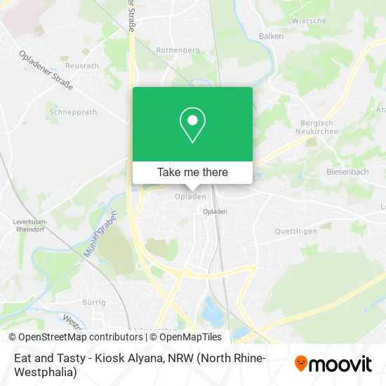 Eat and Tasty - Kiosk Alyana map