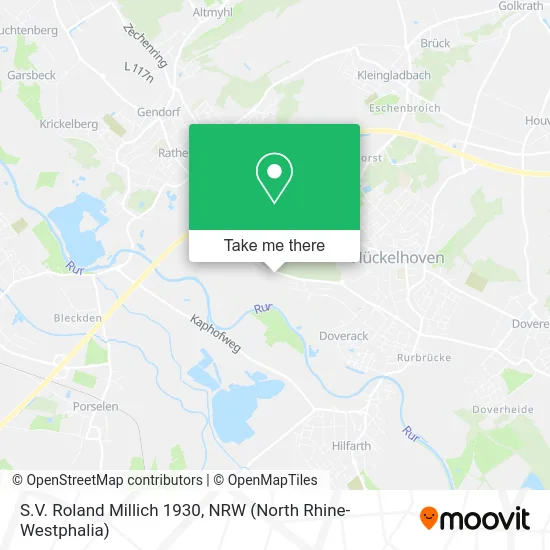 Карта S.V. Roland Millich 1930