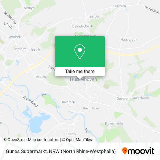 Günes Supermarkt map
