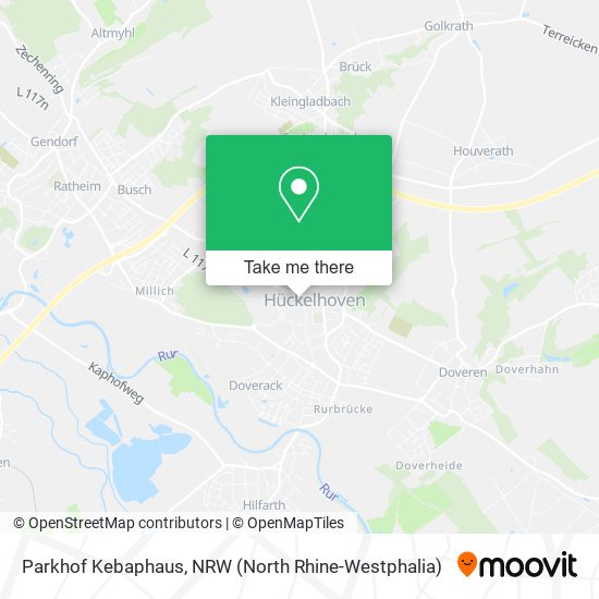 Parkhof Kebaphaus map
