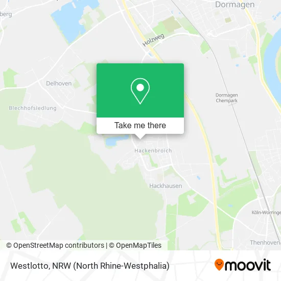 Westlotto map