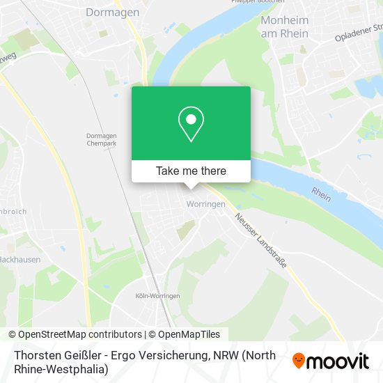 Thorsten Geißler - Ergo Versicherung map